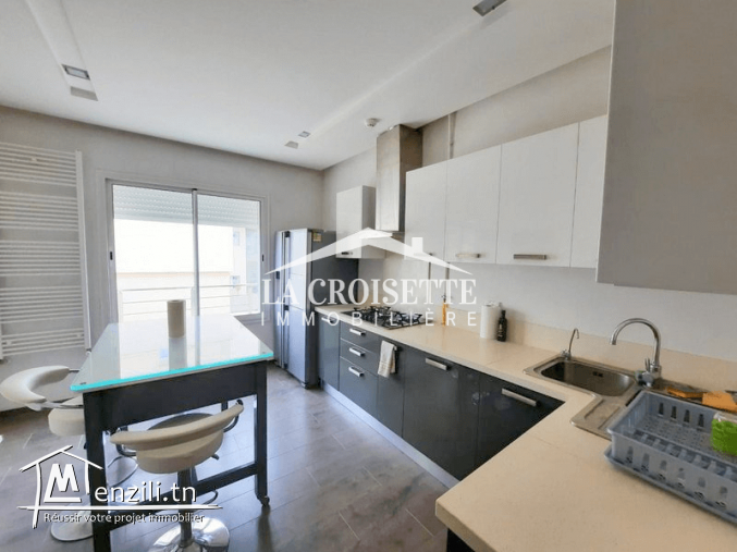 Appartement s+2 meublé aux jardins de carthage MAL0443