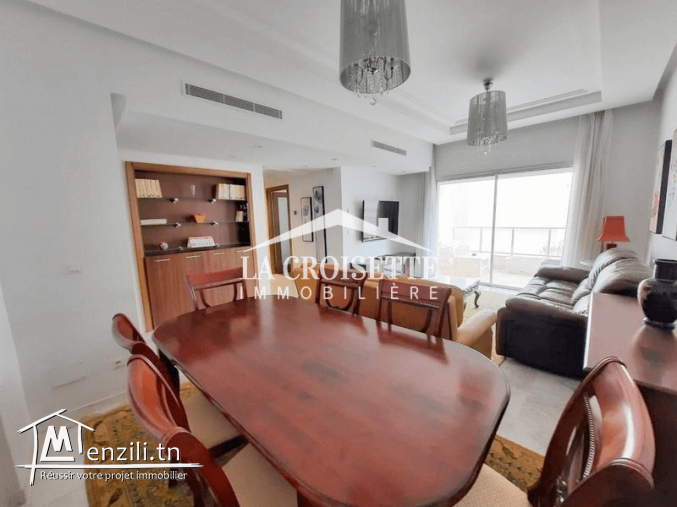 Appartement s+2 meublé aux jardins de carthage MAL0443