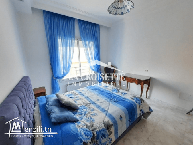 Appartement s+2 meublé aux jardins de carthage MAL0443