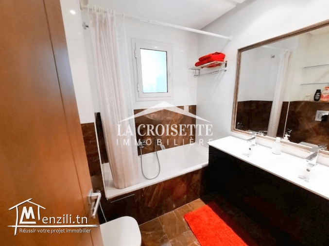 Appartement s+2 meublé aux jardins de carthage MAL0443