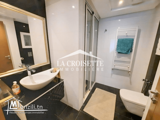 Appartement s+2 meublé aux jardins de carthage MAL0443