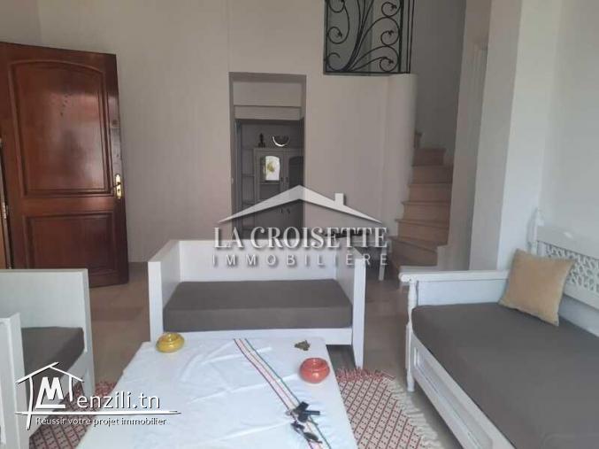 Duplex s+2 avec jardin à la marsa MDL0206