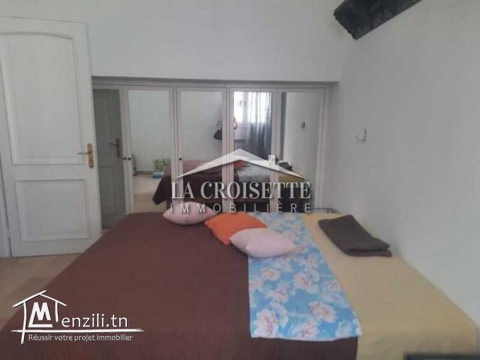 Duplex s+2 avec jardin à la marsa MDL0206