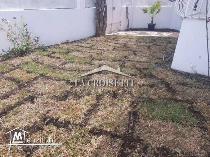 Duplex s+2 avec jardin à la marsa MDL0206