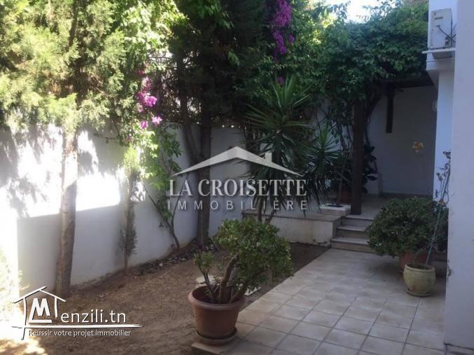 Appartement s+2 avec jardin à la marsa MAL4314