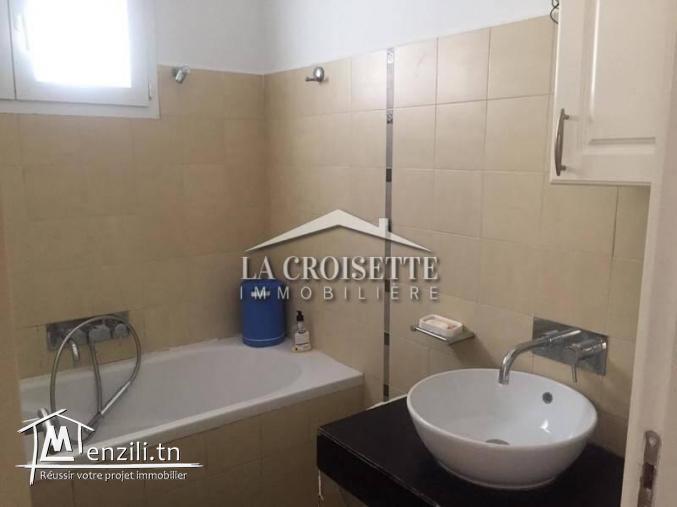 Appartement s+2 avec jardin à la marsa MAL4314