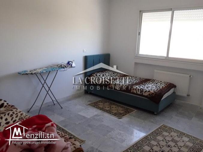 Appartement s+2 meublé aux jardins de carthage ZAL1674