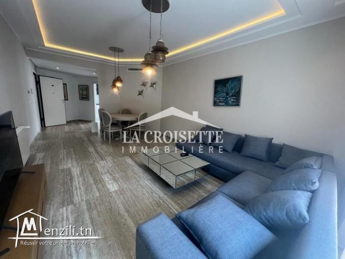 Appartement s+2 meublé à la marsa MAL3595