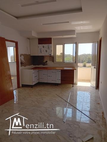 a vendre des appartement100m la plage kerkouane partie sableuse