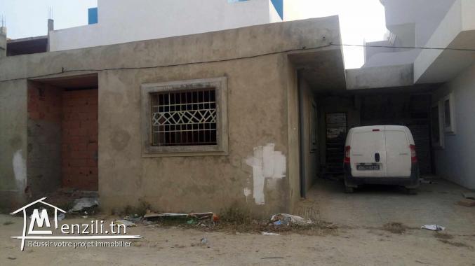 Maison inachevée à la plage de kelibia