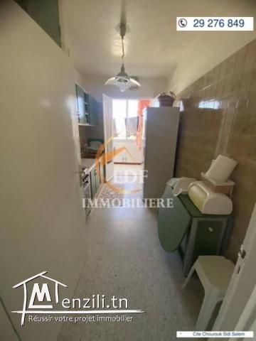 Réf 2363 appartement avec très bel vue de mer sidi salem Bizerte