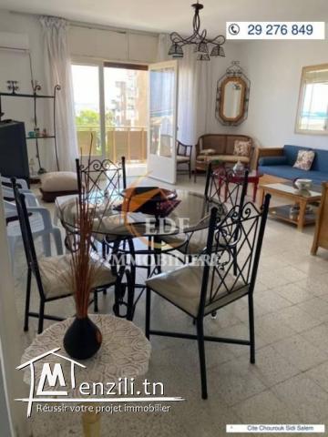 Réf 2363 appartement avec très bel vue de mer sidi salem Bizerte