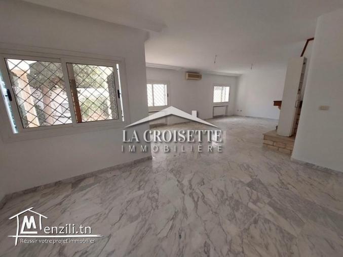 Villa s+6 avec piscine à la marsa MVL1429