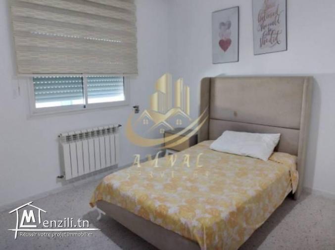 appartement meublé S3 à Soukra