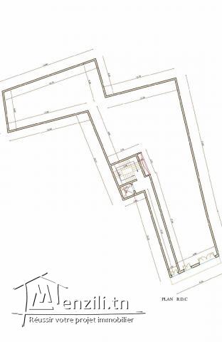 Terrain commerciale a vendre à gafsa