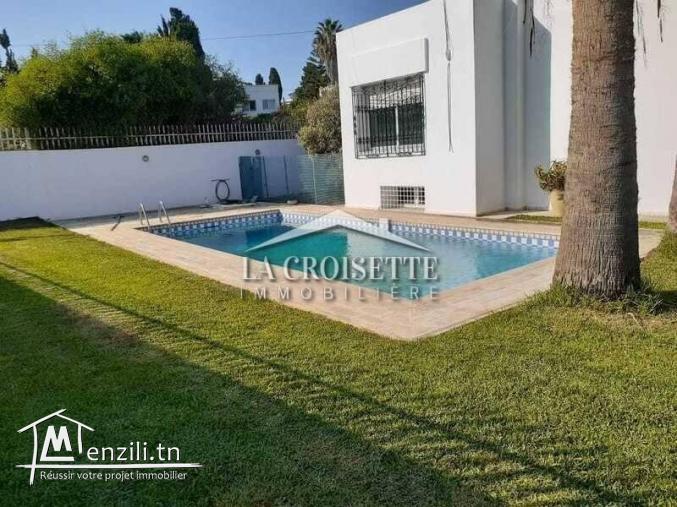 Villa s+4 avec piscine à Gammarth MVL0054