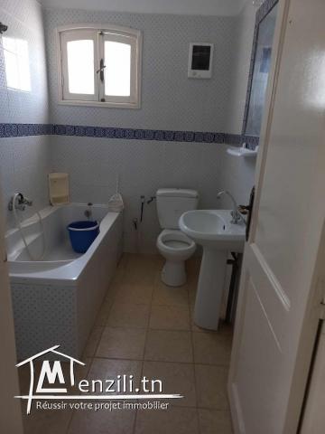 Appartement S+2 semi meublé