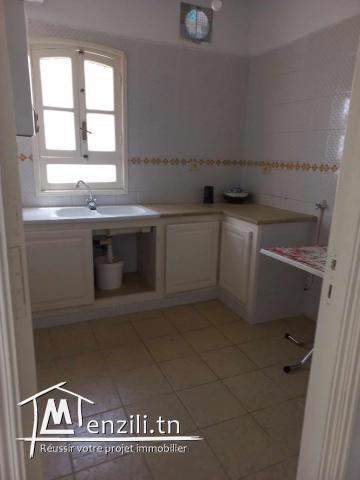 Appartement S+2 semi meublé