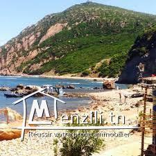 terrain vue sur mer à Melloula Tabarka