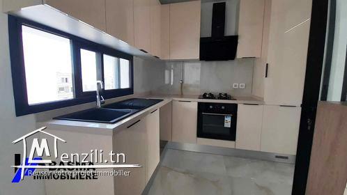 Un appartement S+2 à louer situé à Sahloul 4