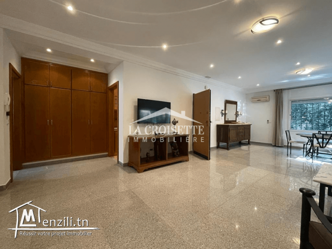 Un spacieux meublé s+0 à ain zaghouan nord MAL0487