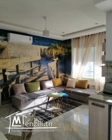 A vendre appartement S1 de 53  m2 à AFH Mrezga