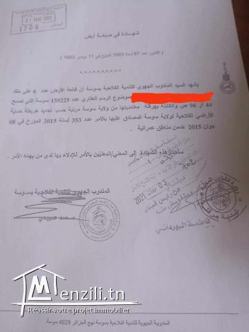 Lotissement zone urbaine Hergla