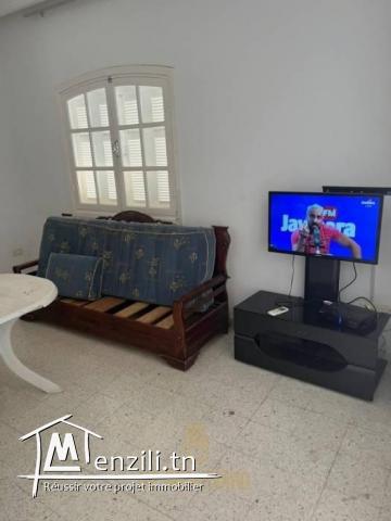 A louer Maison S2 avec terrasse à Nabeul