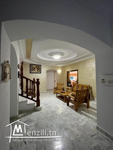 Villa de maitre style américain route sidi mansour