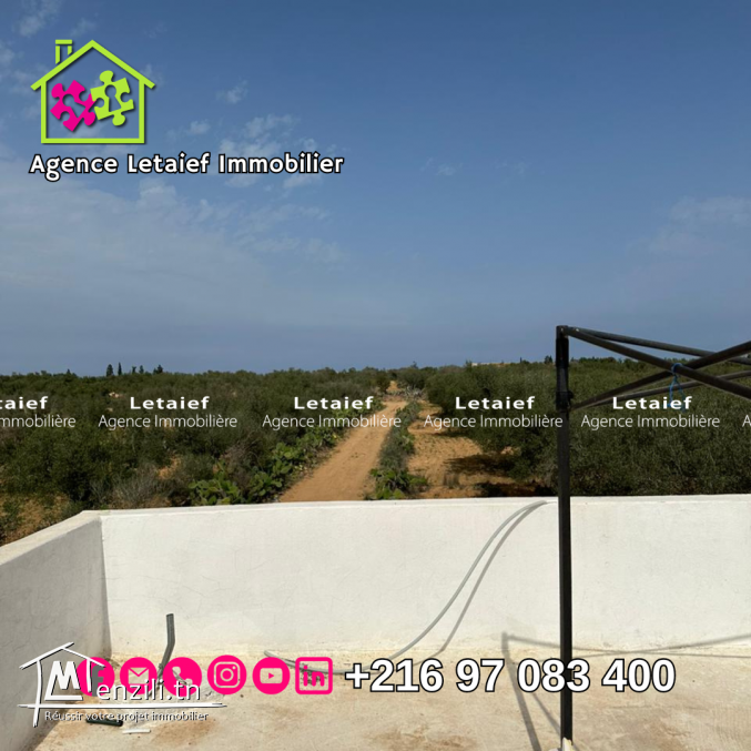 une ferme a Foukaia chat Meriem de 1738 m²