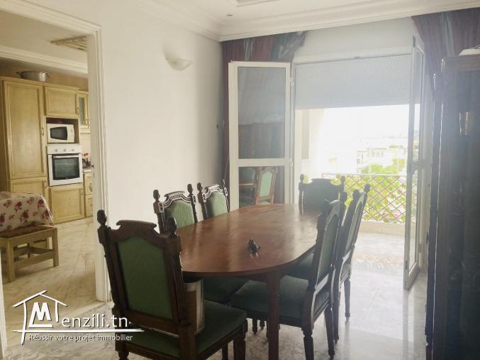 La marsa Haut de Villa Meublée S+3