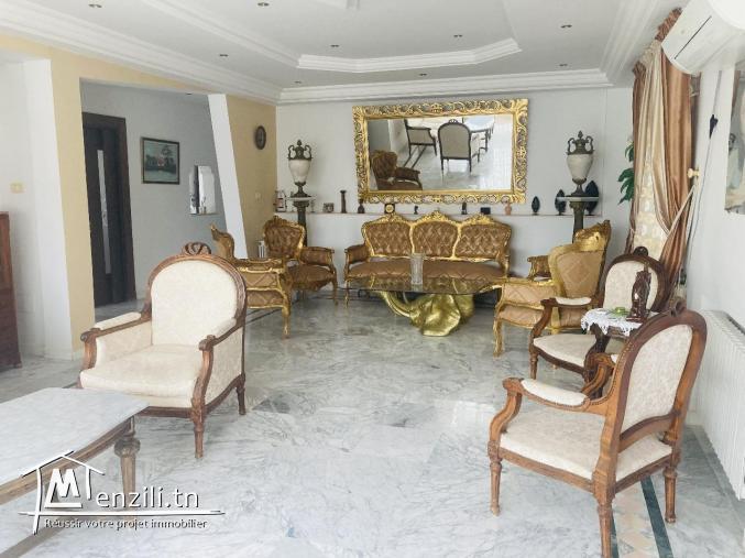 La marsa Haut de Villa Meublée S+3