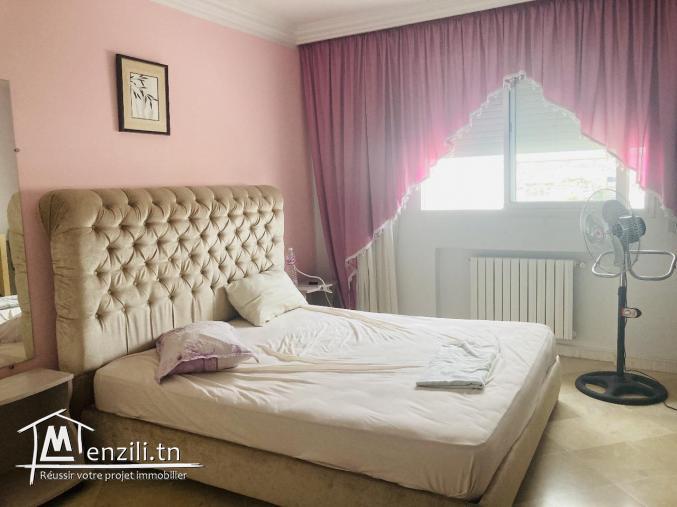 La marsa Haut de Villa Meublée S+3