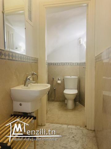 Location Maison S+3 meublée La Marsa