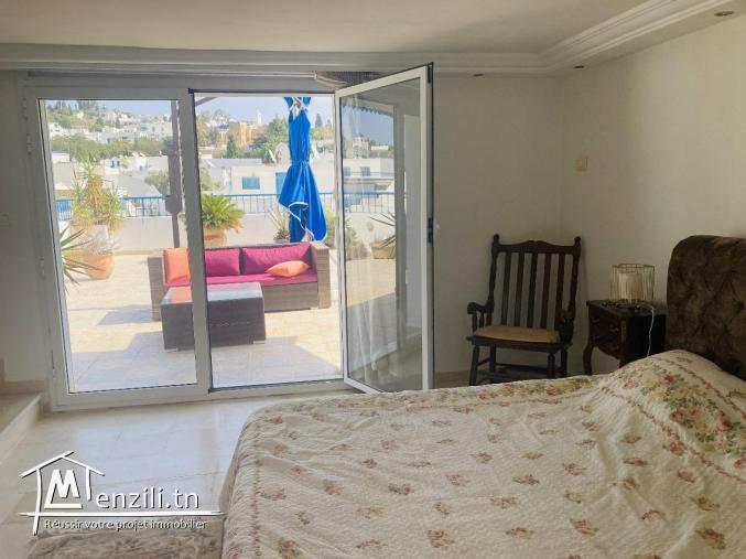 Sidi Bou Said haut de maison S+4 au calme