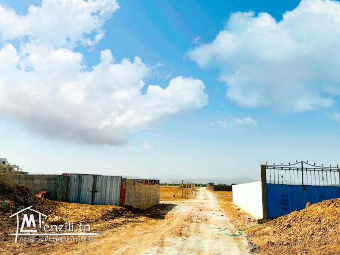 terrain bien demandée à Hammamet