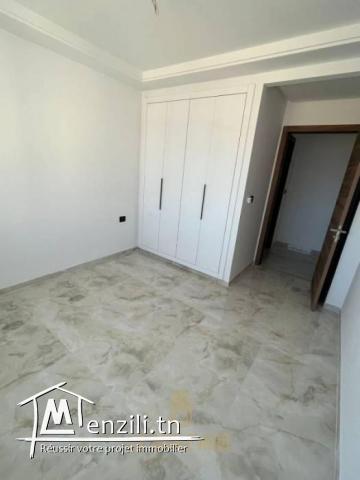 A vendre appartement S2 avec jardin à AFH Mrezga