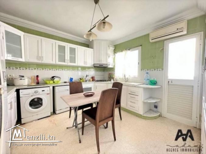 Etage de villa S2 meublé à Nabeul