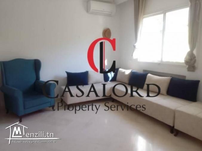 Duplex meublé S3 vue mer à La Marsa