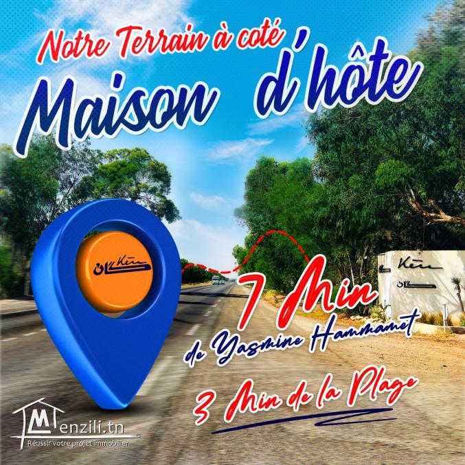 beau terrain de 600 m²