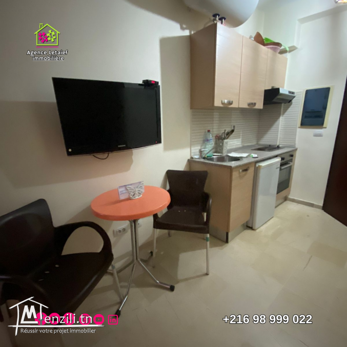 S+1 de 40 m2 à là résidence Les Dunes à Chatt Meriem