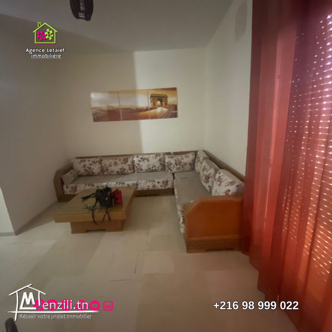 S+1 de 40 m2 à là résidence Les Dunes à Chatt Meriem