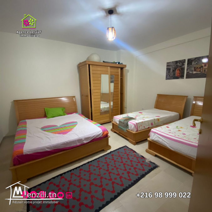 S+1 de 40 m2 à là résidence Les Dunes à Chatt Meriem