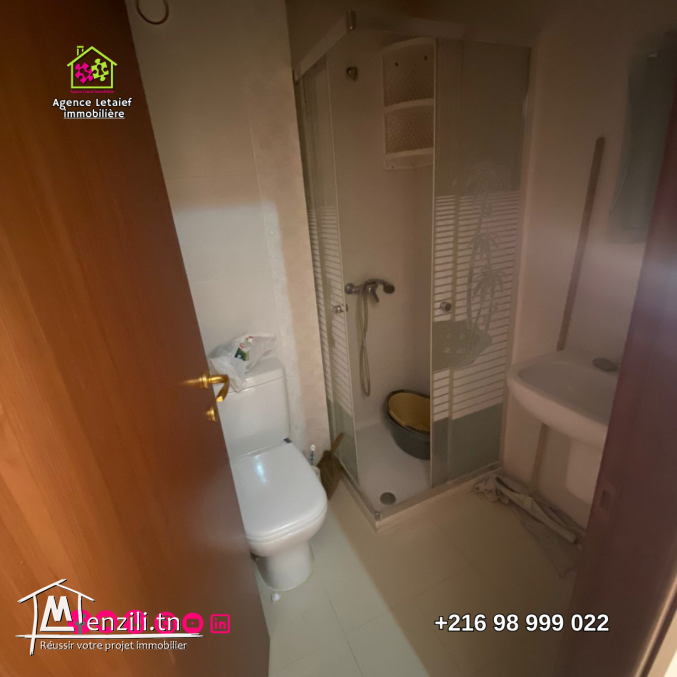 S+1 de 40 m2 à là résidence Les Dunes à Chatt Meriem