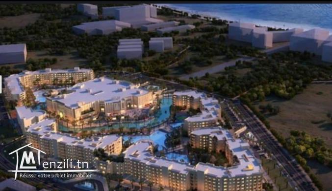 Un appartement palme lake  resort meublé  à vendre