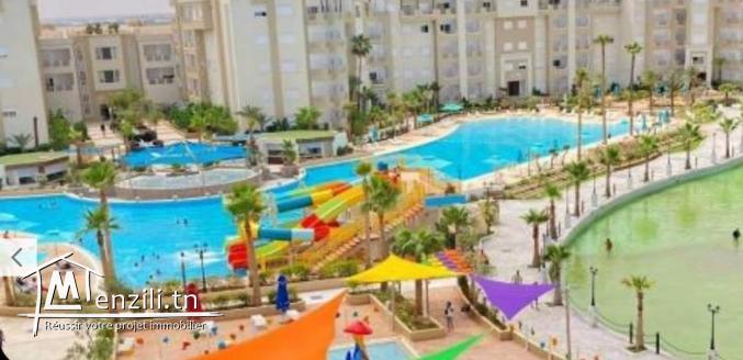 Un appartement palme lake  resort meublé  à vendre