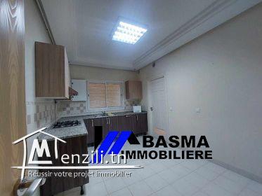 un appartement s+3 à louer à khzema ouest