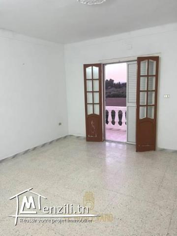 A louer Etage de villa S2 à Sidi Mahersi Nabeul