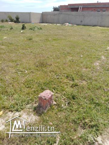 terrain 500m2 à vendre  à borj youssef,