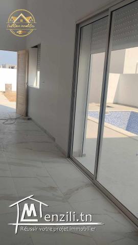 Vente belle villa neuve avec piscine à Djerba Midoun